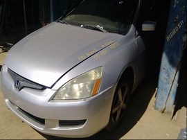 2005 HONDA ACCORD, SILVER, EX, 2.4L, VTEC, AT,  A25111
